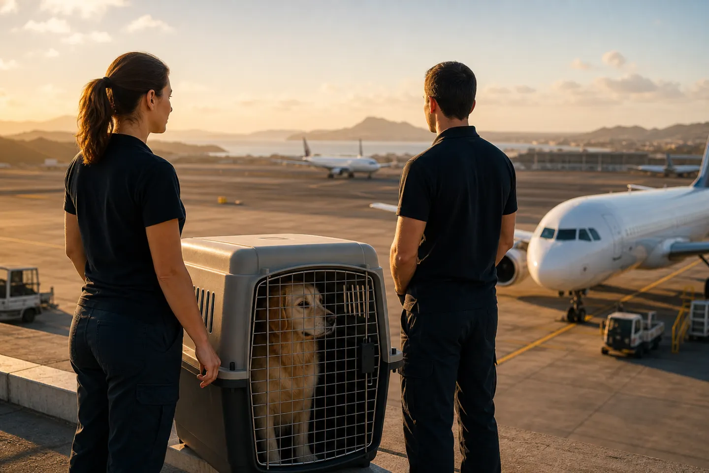 Equipo de traslado de mascotas en Gran Canaria